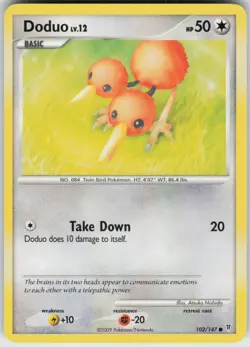 Pokemon TCG Doduo 102 Supreme Victors Common card Normal - Image 1