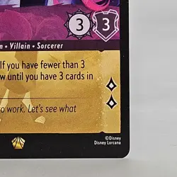 Lorcana Disney Yzma Conniving Chemist Cold Foil Card #56/204 Azurite Sea 6 NM - Image 5