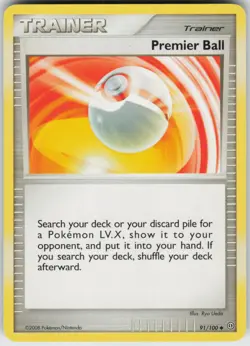 Pokemon TCG Premier Ball 91/100 Stormfront Uncommon card Normal - Image 1