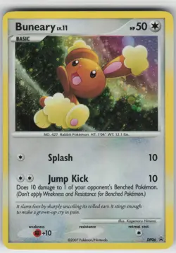 Pokemon TCG Buneary - DP06 Diamond and Pearl Promos Promo card Holofoil NM - Image 1