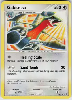 Pokemon Gabite 59 Supreme Victors Uncommon card - Image 1