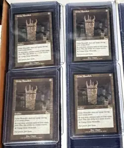 4x Grim Monolith Artifact Magic The Gathering MTG Vintage Collection - Image 1