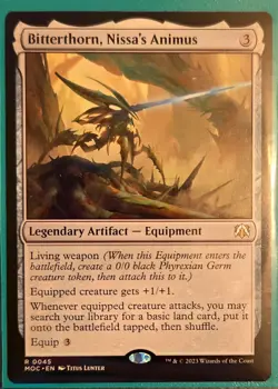 Bitterthorn, Nissa's Animus Commander: March of the Machine Regular LP - Image 1