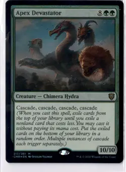 Apex Devastator NM* FOIL Commander Legends ENGLISH 217/361 mtg -UnltdCards - Image 1
