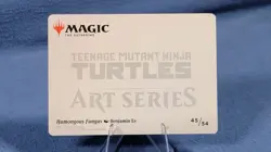 Humongous Fungus 45/54 Art Series TMNT MTG Art Card NM/M - Image 2