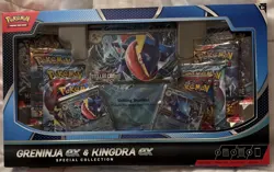 Pokemon Greninja ex & Kingdra ex Special Collection Brand New Sealed - Image 1