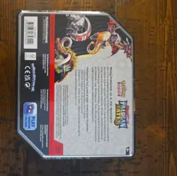 Shiny Charizard ex Paldean Fates Scarlet and Violet Pokemon TCG Tin - Image 2