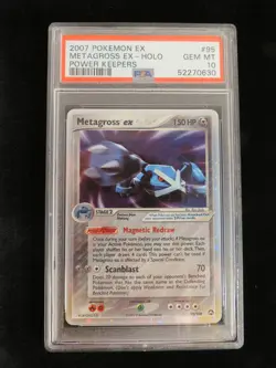 Metagross ex Holo 95/108 Power Keepers PSA 10 Gem MT Pokemon 2007 - Image 1
