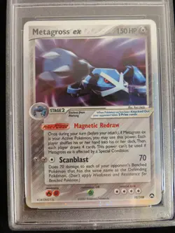 Metagross ex Holo 95/108 Power Keepers PSA 10 Gem MT Pokemon 2007 - Image 2