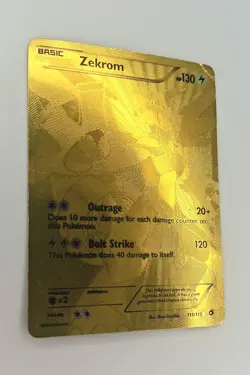 Zekrom (115 Full Art Secret Rare) 115/113 Legendary Treasures Holo Pokemon Card - Image 4