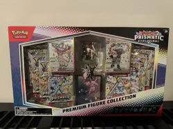 Pokemon TCG Prismatic Evolutions Premium Figure Collection Box Sealed IN HAND - Image 1