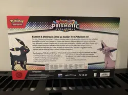 Pokemon TCG Prismatic Evolutions Premium Figure Collection Box Sealed IN HAND - Image 2