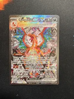 Charizard ex 223/197 Special Illustration Rare Obsidian Flames Pokemon Card - Image 1