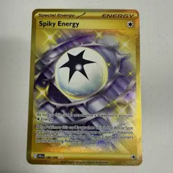 Spiky Energy 190/159 Hyper Rare Pokemon TCG Journey Together NM - Image 1