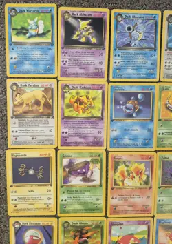 Pokemon 1st Edition Team Rocket 41 Card Non-Holo Near Set Nice Dark Dragonite - Image 2