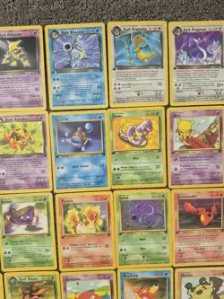 Pokemon 1st Edition Team Rocket 41 Card Non-Holo Near Set Nice Dark Dragonite - Image 3