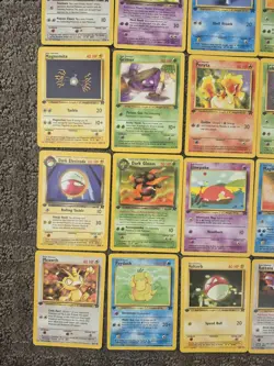 Pokemon 1st Edition Team Rocket 41 Card Non-Holo Near Set Nice Dark Dragonite - Image 5