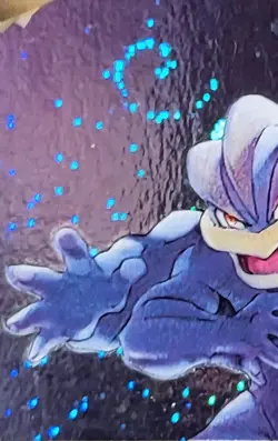 Pokemon Dark Machamp Team Rocket 1st Edition Holo Rare 10/82 Holo Swirl - Image 5