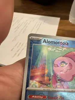 Pokemon TCG Alomomola 024/086 – Master Ball Edition – Black Bolt – Near Mint - Image 2
