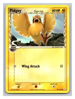 Pidgey (Delta Species) #77/110 Holon Phantoms Pokemon Trading Card TCG 2006 - Image 1