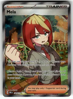 Mela 140/131 SV: Prismatic Evolutions NM Pokemon Card TCG - Image 1
