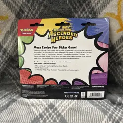 Pokemon Mega Evolution—Ascended Heroes Tech Sticker Collection 3 Pack + Promo - Image 2