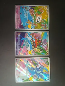 Pokemon 2026 First Partner Illustration Collection – Series 1 Promo Set (43-45) - Image 1