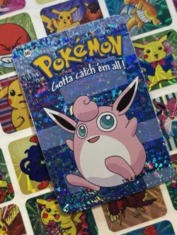 Pokemon 151 Vintage Pocket Monsters Vending HOLO Prism Sticker 2000 Nintendo - Image 3