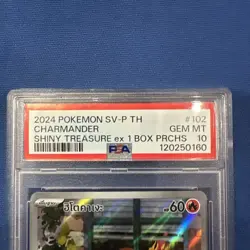 PSA 10 Charmander 044 SVP Promo Pokemon Obsidian Flames ETB GEM MINT (Thai) - Image 3