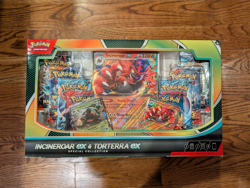 Pokemon Incineroar ex and Torterra ex Special Collection Boxes (X5) - Image 1