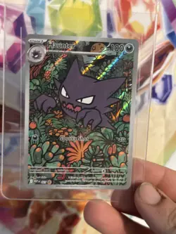 Pokemon Haunter Illustration Rare ME: Mega Evolution Promo 027 - Image 1