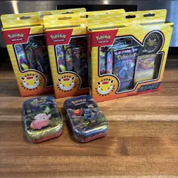 Lot of 3 Pokemon Day 2026 Collection Box Plus 2 Ascended Heroes Mini Tins🔥🔥 - Image 1