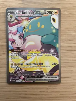 Ionos Bellibolt Ex - 183/159 SIR Journey Together NM Pokemon TCG - Image 1