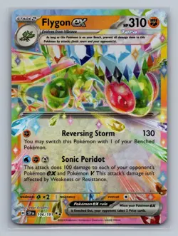 Flygon ex 106/191 Double Rare Surging Sparks Pokemon Near Mint Pokeball - Image 1