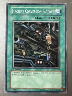 1st Edition Machine Conversion Factory #LOB-096 LP Asian English - Image 1