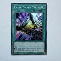 Yugioh Triple Tactics Talent RA01-EN063 1st Edition Super Rare - Image 1