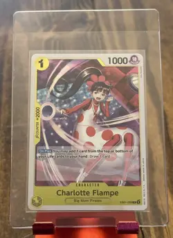 One Piece TCG Memorial Collection Rare Foil Charlotte Flampe EB01-056 - Image 5