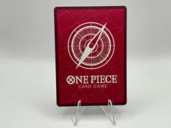 One Piece Monkey.D.Luffy 3rd Anniversary Stamp Rainbow Leader Promo Card NM - Image 2