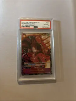 One Piece Awakening of New Era - Monkey D Luffy 1st Anniversary ST01-012 PSA 10 - Image 1