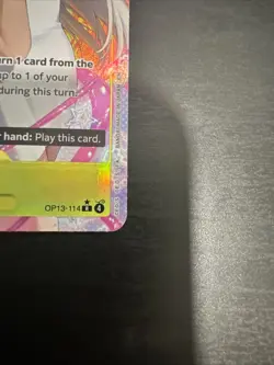 S-Snake OP13-114 R Alternate Art Carrying On His Will One Piece NM - Image 5