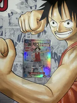One Piece Monkey D. Luffy College Basketball US Voyage Promo Card SEALED - Image 1