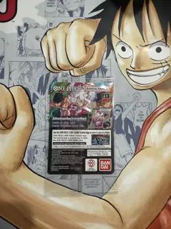 One Piece Monkey D. Luffy College Basketball US Voyage Promo Card SEALED - Image 2