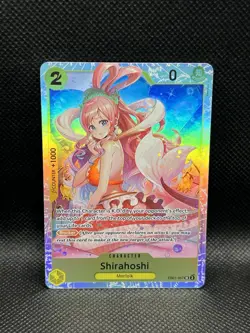 Shirahoshi EB01-057 SR FOIL Premium Booster The Best Vol.2 One Piece CCG Reprint - Image 1