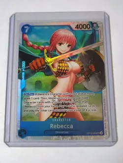 Rebecca OP10-058 SR One Piece TCG English - Image 1