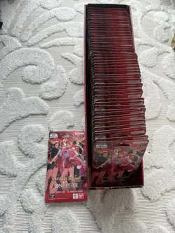 Lot Of 21 - One Piece TCG EB-03 Heroines Edition Sleeved Booster Packs - Image 1