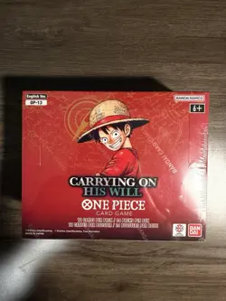 One Piece OP-13 Carrying on His Will New Booster Box English Sealed - Image 1