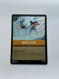Raging Storm - 28/204 - Disney Lorcana Winterspell Cold Foil - Image 1