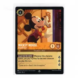 Mickey Mouse Disney Lorcana Rise Of The Floodborn 13/204 - Image 1