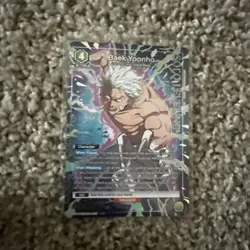 Baek Yoonho Alternate Art - Union Arena Solo Leveling UE17BT/SLG-1-059 - Image 1