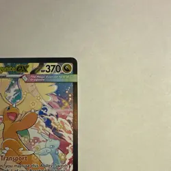 Pokemon Mega Dragonite EX Full Art Holo Stage 2 Card 290/217 TCG - Image 3